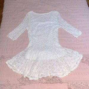 White Lace Tunic (Girls)